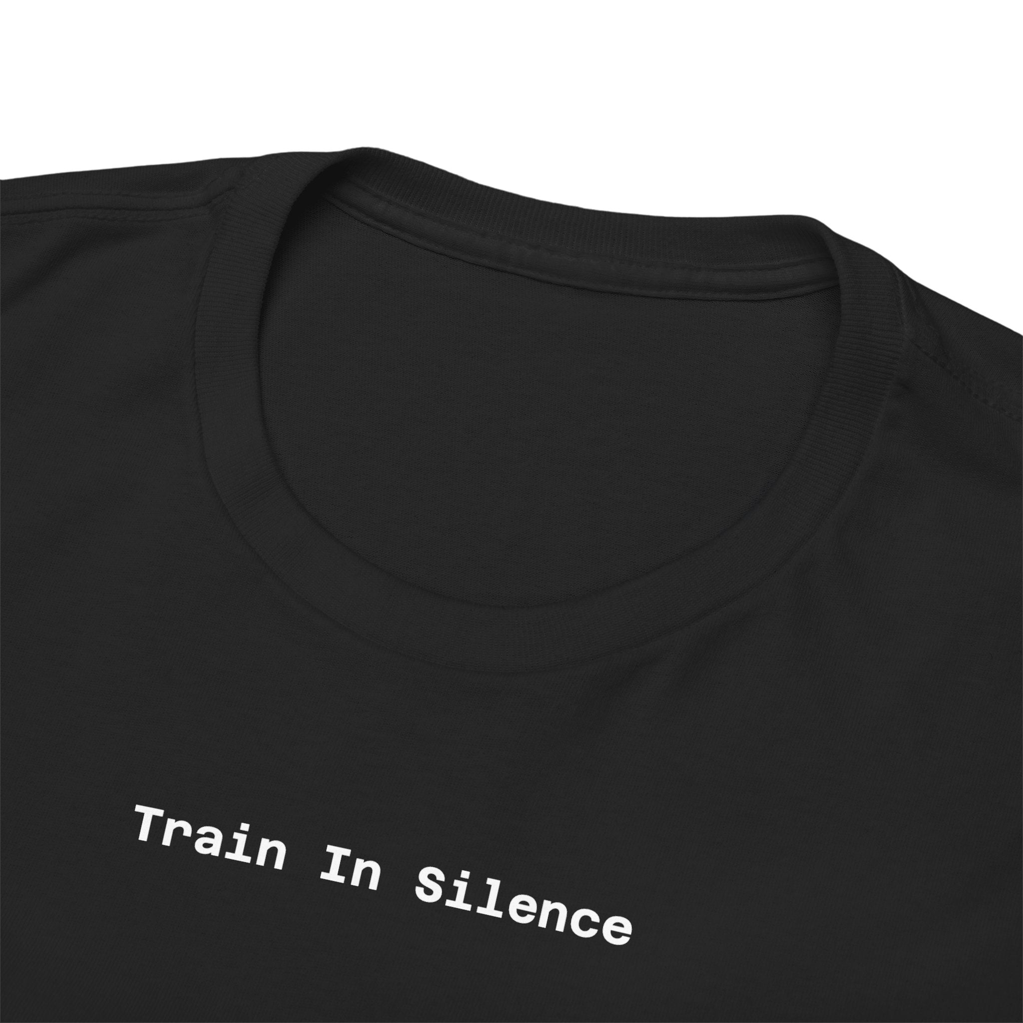 Train In Silence — Oversized Pump Cover Tee