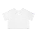 Strong Not Skinny — Crop Tee