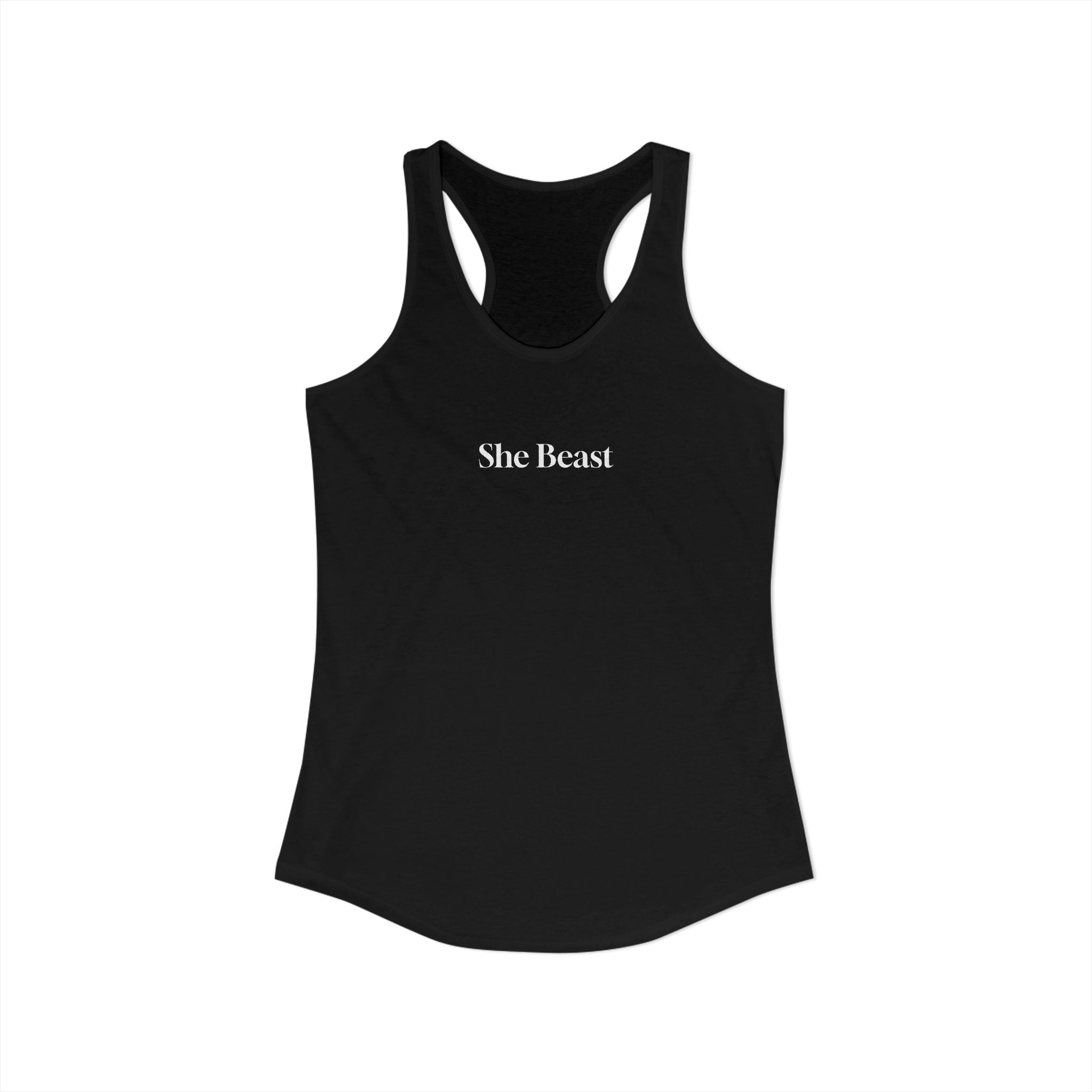She Beast — Racerback Tank
